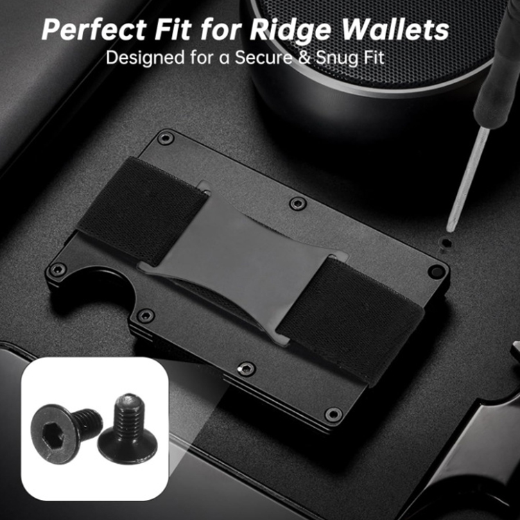 Metal Wallet Replacement Parts Cash Strap Accessories (4) Metal Wallet Replacement Parts Cash Strap Accessories (4)