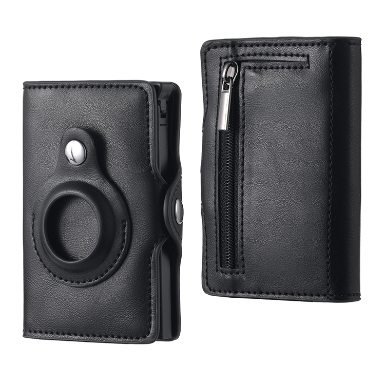 Slim Crazy Horse Leather Wallet with Coin Pocket (2) Slim Crazy Horse Leather Wallet with Coin Pocket (2)