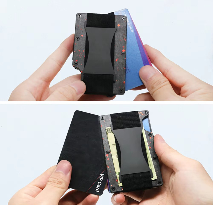 Forged Ember Carbon Fiber RFID Cash Strap (5) Forged Ember Carbon Fiber RFID Cash Strap (5)