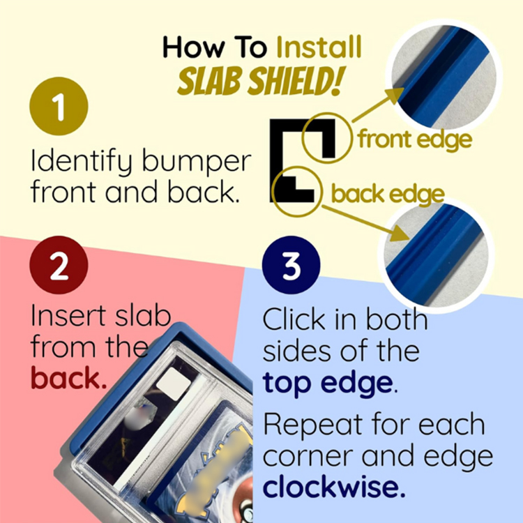 PSA TPU Gradient Slab Bumper Guard Protector (4) PSA TPU Gradient Slab Bumper Guard Protector (4)