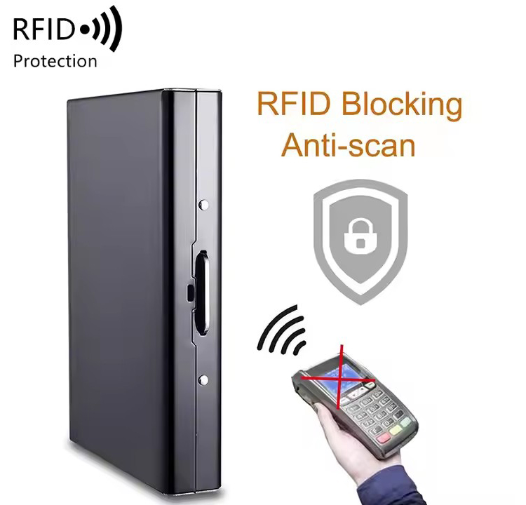 Durable Metal Credit Card Wallet Holder (6) Durable Metal Credit Card Wallet Holder (6)