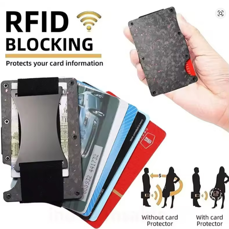 Forged Ember Carbon Fiber RFID Cash Strap (7) Forged Ember Carbon Fiber RFID Cash Strap (7)