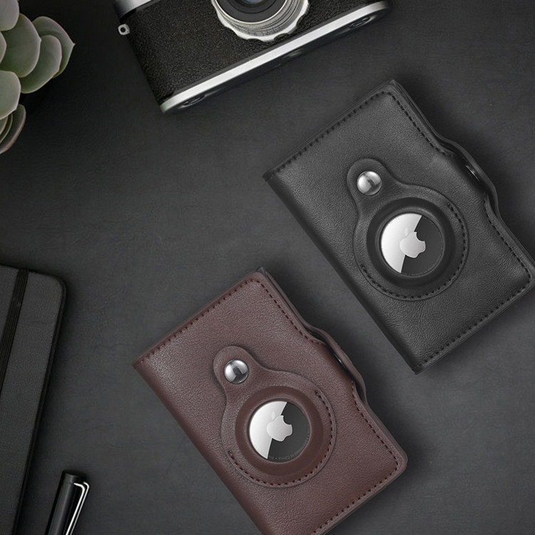 Slim Crazy Horse Leather Wallet with Coin Pocket (6) Slim Crazy Horse Leather Wallet with Coin Pocket (6)