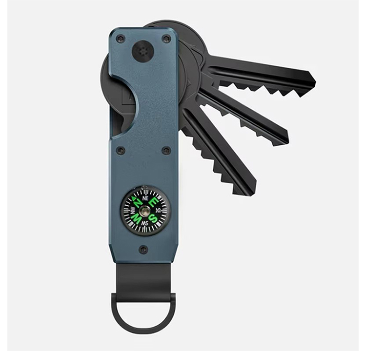 Smart Compact Key Organizer With Compass (1) Smart Compact Key Organizer With Compass (1)