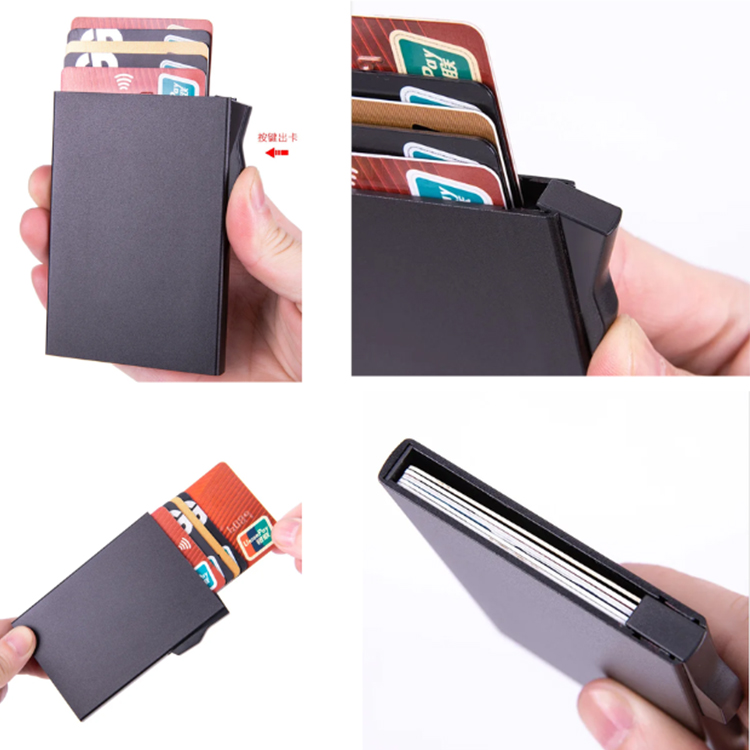 POP-UP Side Button Card Holder Wallet (2) POP-UP Side Button Card Holder Wallet (2)