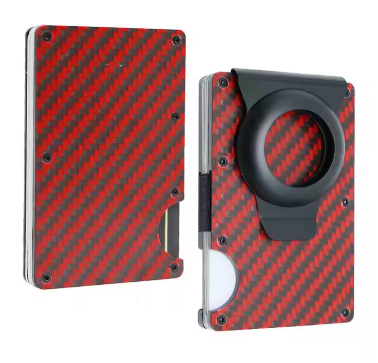 Metal RFID Wallet with AirTag Money Clip (1) Metal RFID Wallet with AirTag Money Clip (1)