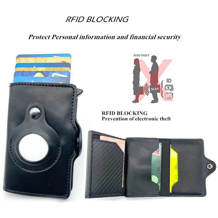 Slim Crazy Horse Leather Wallet with Coin Pocket (4) Slim Crazy Horse Leather Wallet with Coin Pocket (4)