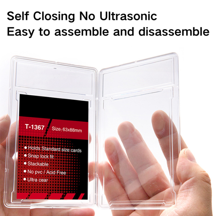 Clear 35PT Ultrasonic Graded Trading Card Slab (1) Clear 35PT Ultrasonic Graded Trading Card Slab (1)