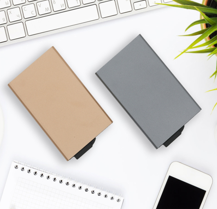 Pop-Up RFID Metal Credit Card Holder Wallet (7) Pop-Up RFID Metal Credit Card Holder Wallet (7)