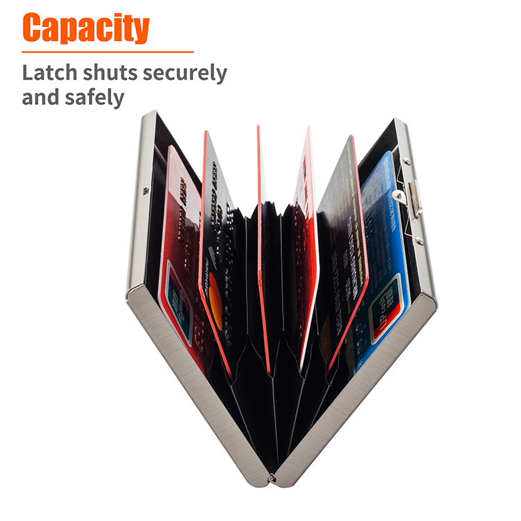 Durable Metal Credit Card Wallet Holder (4) Durable Metal Credit Card Wallet Holder (4)