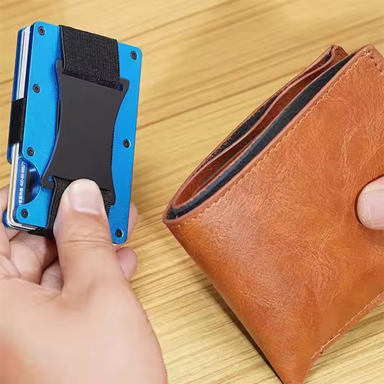 Minimalist RFID Cash Strap Card Holder Wallet (6) Minimalist RFID Cash Strap Card Holder Wallet (6)