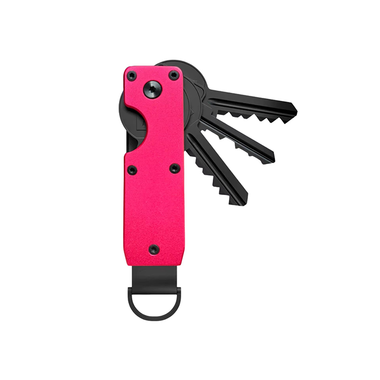 Smart Aluminum Alloy Compact Keychain Organizer (1) Smart Aluminum Alloy Compact Keychain Organizer (1)