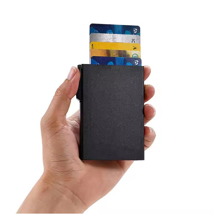 POP-UP Side Button Card Holder Wallet (4) POP-UP Side Button Card Holder Wallet (4)