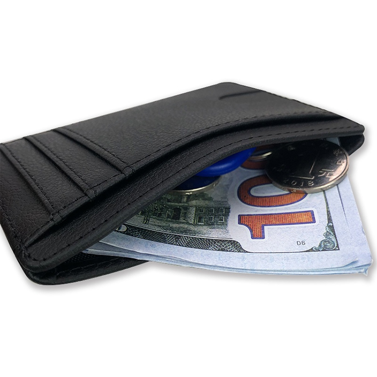 Ultra-Thin Leather RFID Credit Card Holder (4) Ultra-Thin Leather RFID Credit Card Holder (4)