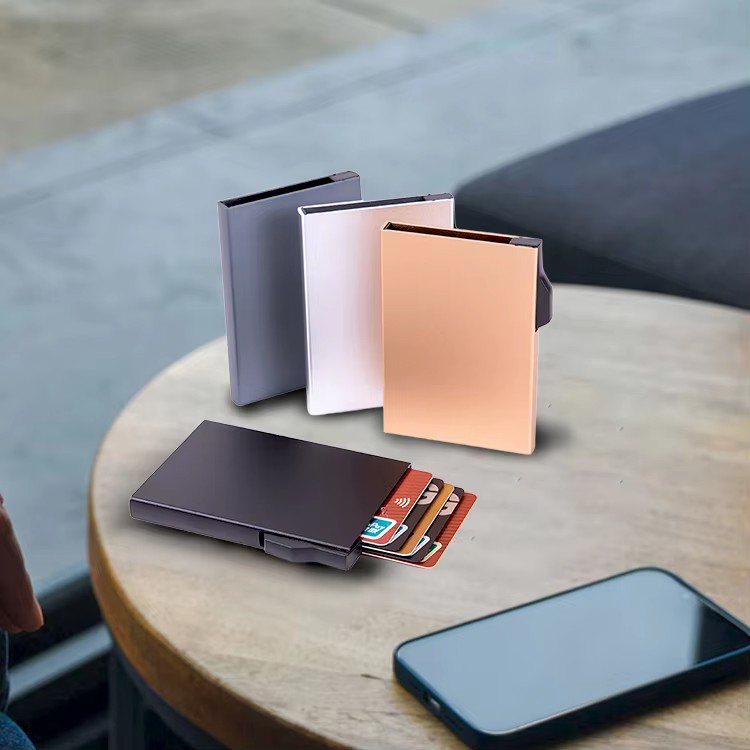 POP-UP Side Button Card Holder Wallet (5) POP-UP Side Button Card Holder Wallet (5)