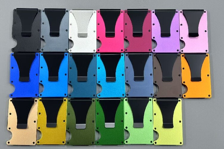 Slim Metal RFID Wallet for Men Clip Slim Metal RFID Wallet for Men Clip