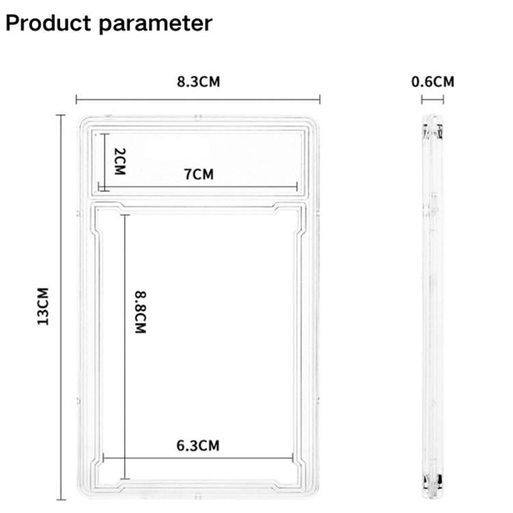 Clear 35PT Ultrasonic Graded Trading Card Slab (4) Clear 35PT Ultrasonic Graded Trading Card Slab (4)