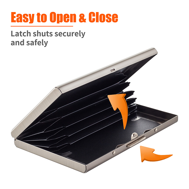 Durable Metal Credit Card Wallet Holder (3) Durable Metal Credit Card Wallet Holder (3)