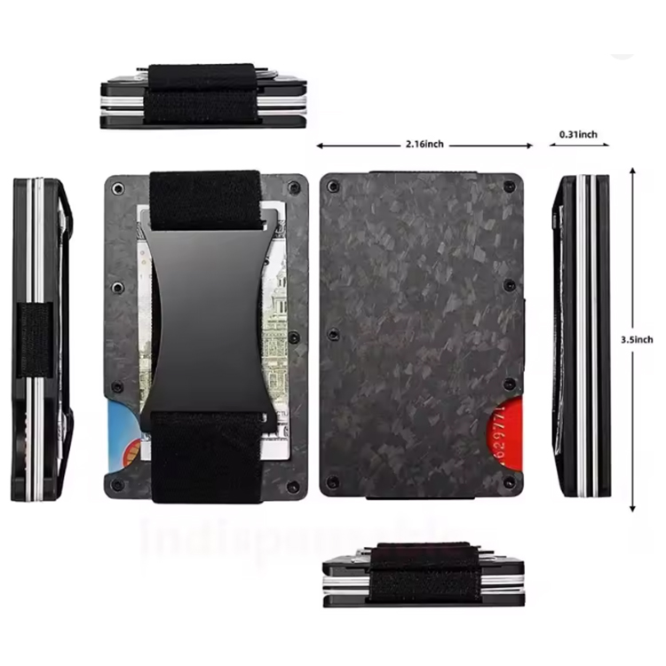 Forged Ember Carbon Fiber RFID Cash Strap (4) Forged Ember Carbon Fiber RFID Cash Strap (4)