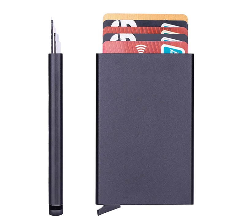 Slim Pop-Up RFID Minimalist Credit Card Holder (1) Slim Pop-Up RFID Minimalist Credit Card Holder (1)