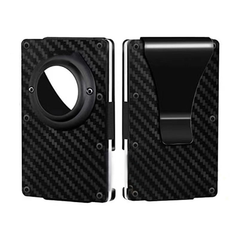 aluminum airtag wallet