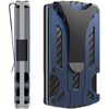 Slim Carbon Fiber RFID Metal Wallet Clip