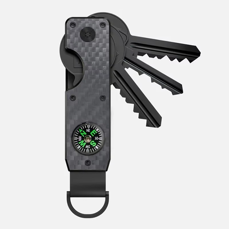 Smart Compact Key Organizer With Compass