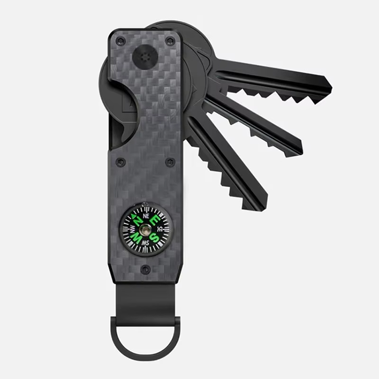Smart Compact Key Organizer With Compass