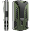 Slim Carbon Fiber RFID Metal Wallet Clip
