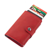 Leather RFID Pop Up Card Holder Wallet