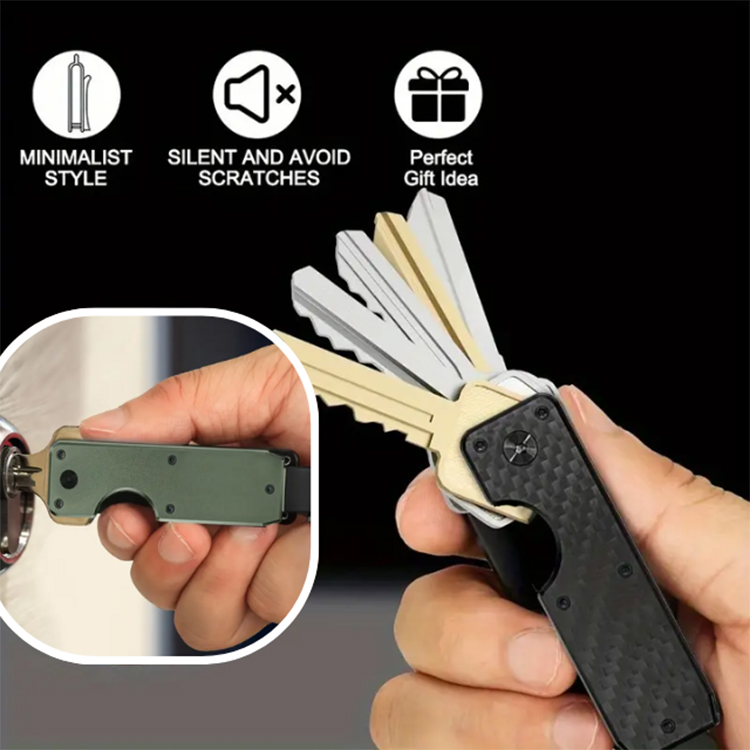 Smart Key Organizer With AirTag GPS Tracker (8)