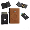 AirTag Leather RFID Trackable Front Pocket Wallet