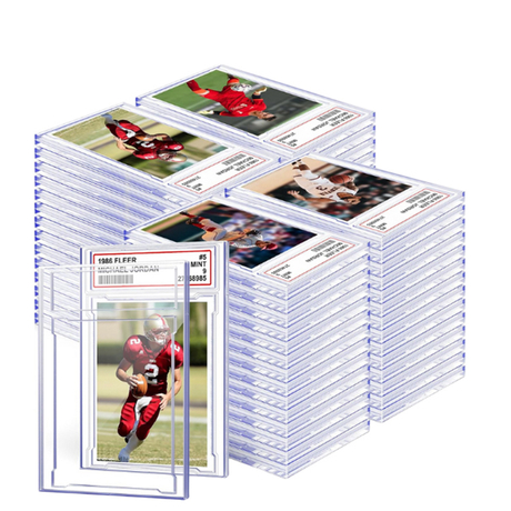 Clear 35PT Ultrasonic Graded Trading Card Slab