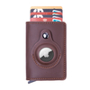 AirTag Carbon Fiber Leather RFID Pop-Up Wallet