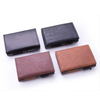Pop-Up RFID Leather Magnetic Wallet with Zipper