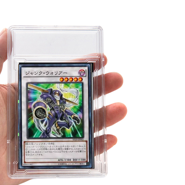 Clear 35PT Ultrasonic Graded Trading Card Slab