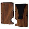 Minimalist Walnut Wood RFID Blocking Card Holder