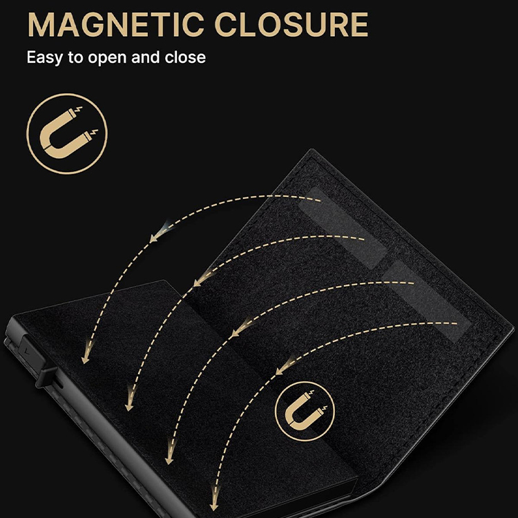 Pop-Up Leather GPS Tracking Card Wallet (5)