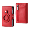 Slim Crazy Horse Leather Wallet with Coin Pocket