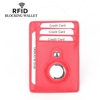 Leather RFID Blocking AirTag Tracking Wallet