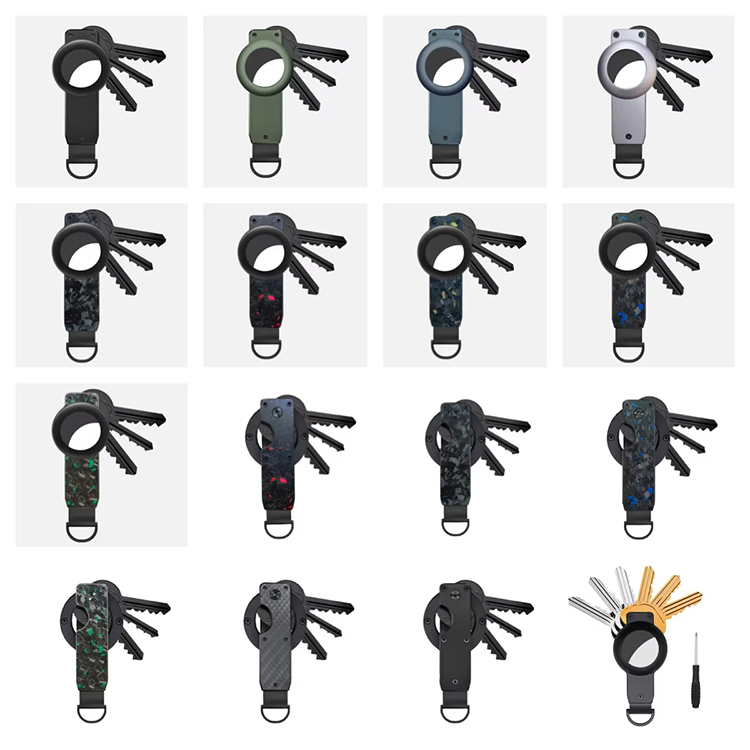 Smart Key Organizer With AirTag GPS Tracker (7)