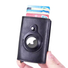 AirTag Carbon Fiber Leather RFID Pop-Up Wallet