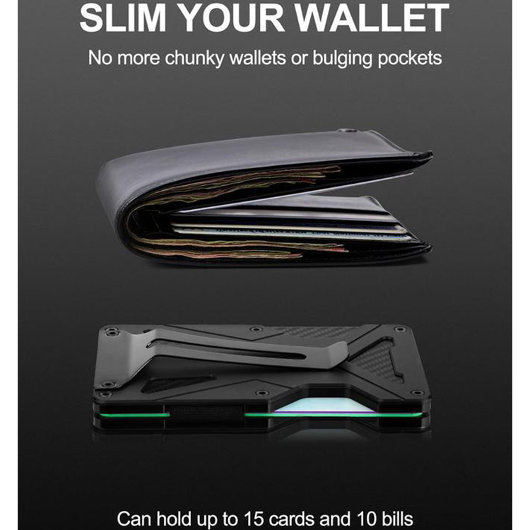 MagSafe Aluminum card Wallet With GPS Tracker (6)