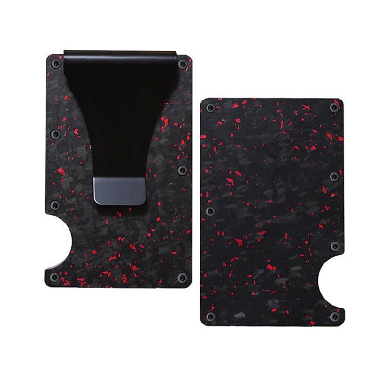 Forged Ember Carbon Fiber RFID Billfold Wallet (2)