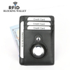 Leather RFID Blocking AirTag Tracking Wallet