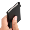 Slim Metal Pop-Up RFID Blocking Card Wallet