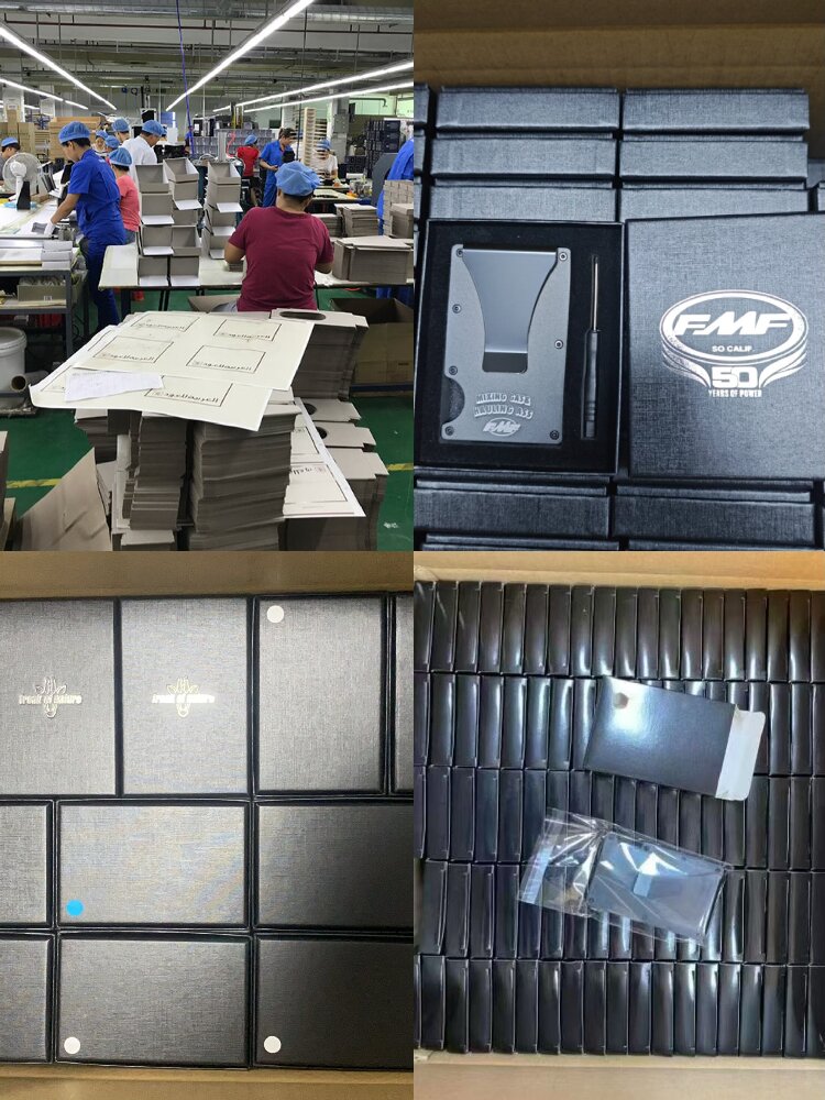 Minimalist Walnut Wood RFID Blocking Card Holder (5)