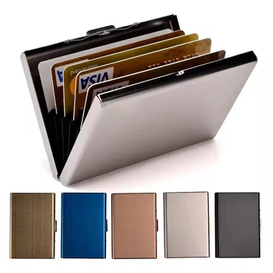 Durable Metal Credit Card Wallet Holder