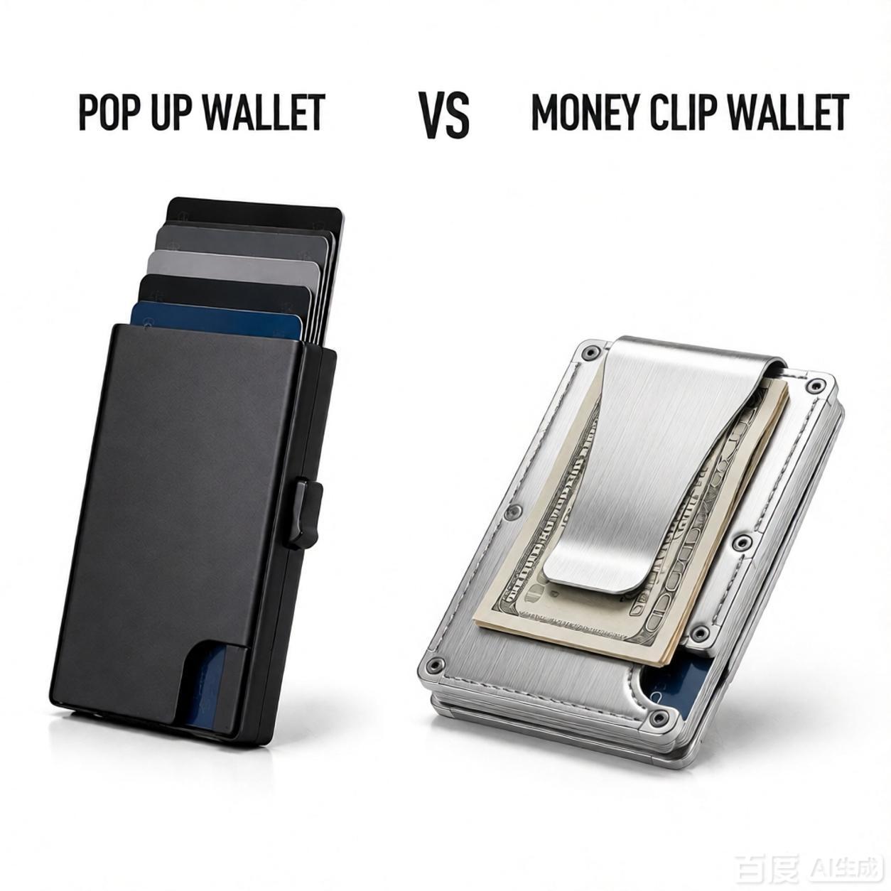 Pop Up Wallet vs Money Clip Wallet – B2B Sourcing Comparison | GSTAR