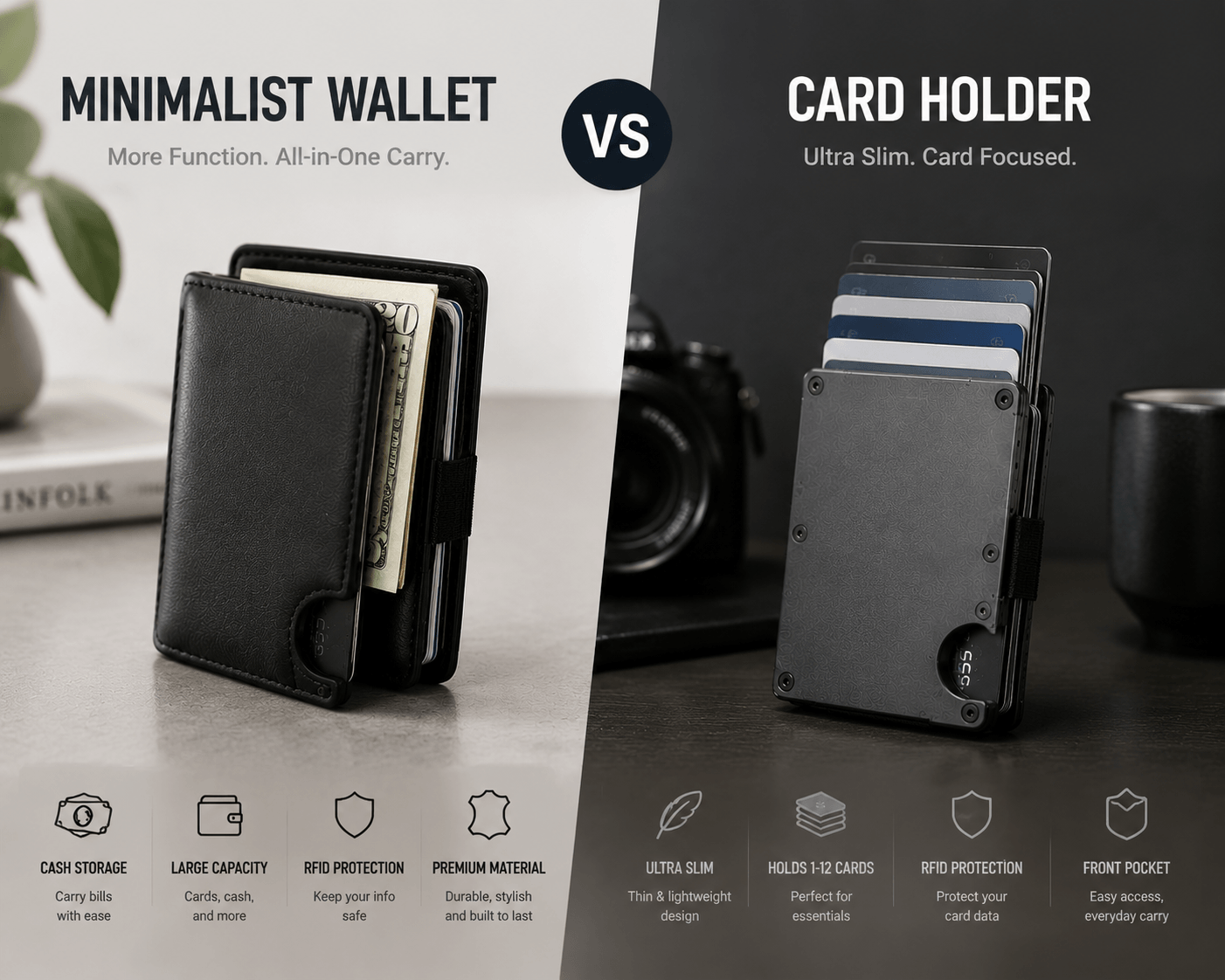 Minimalist Wallet vs Card Holder: B2B Manufacturer Guide | GSTAR